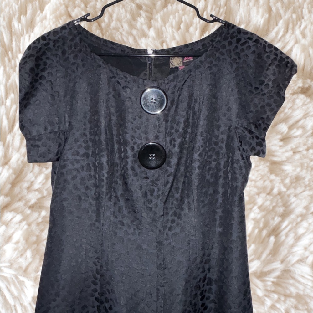 Tracy Reese Black Mini Dress - Picture 4 of 9